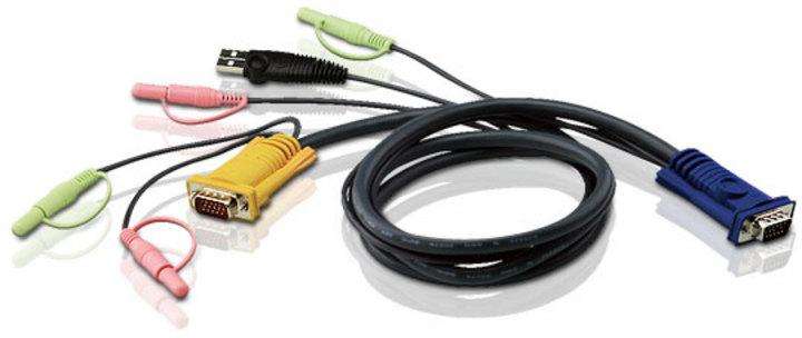 Aten 2L-5303U 3m USB KVM cable with 3 in 1 SPHD and audio