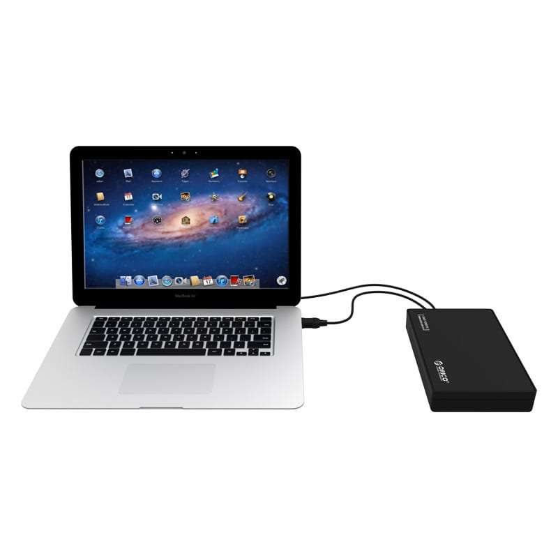 Orico 3.5 USB3.0 External HDD Enclosure - Black