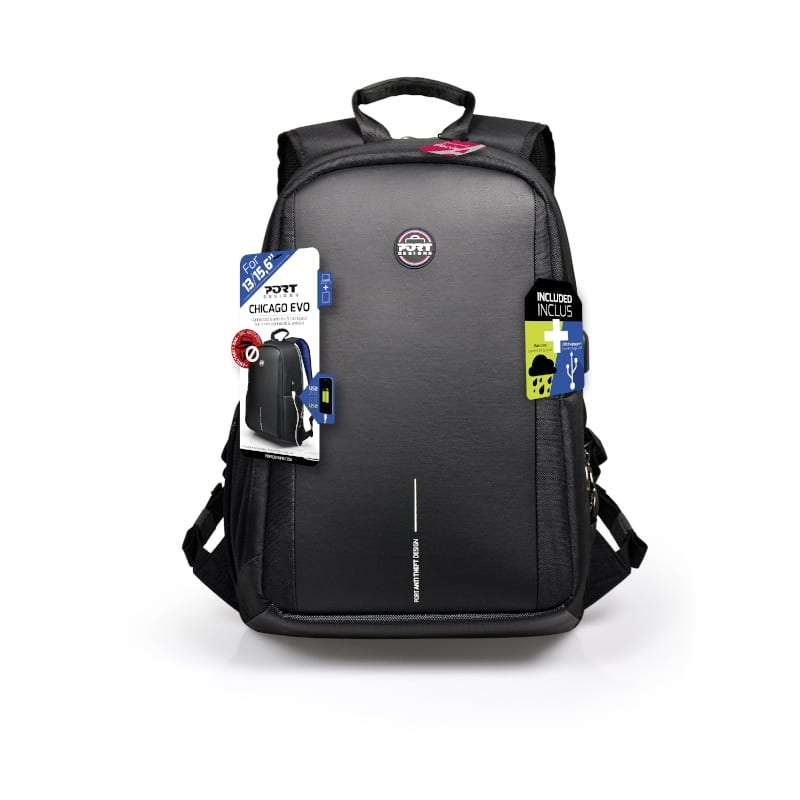 Port Designs CHIGACO EVO 13.3/15.6 Backpack Black