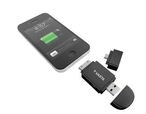 Varta Mini Powerpack Charger-Smart 2-In-1 Solution Black