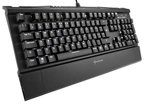Sharkoon (4044951019083) Skiller SGK1 Mechanical USB gaming keyboard with white LED illumination