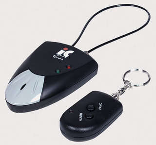 Manhattan Notebook Briefcase Alarm with Panic Remote