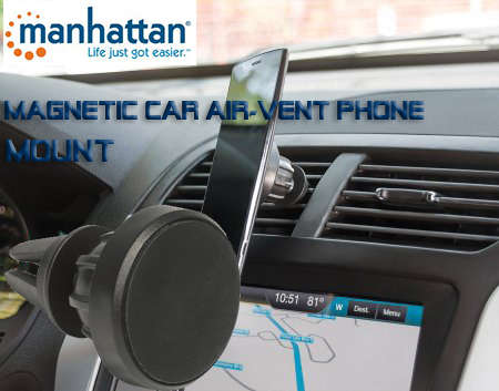 Manhattan Magnetic Car Air-Vent Phone