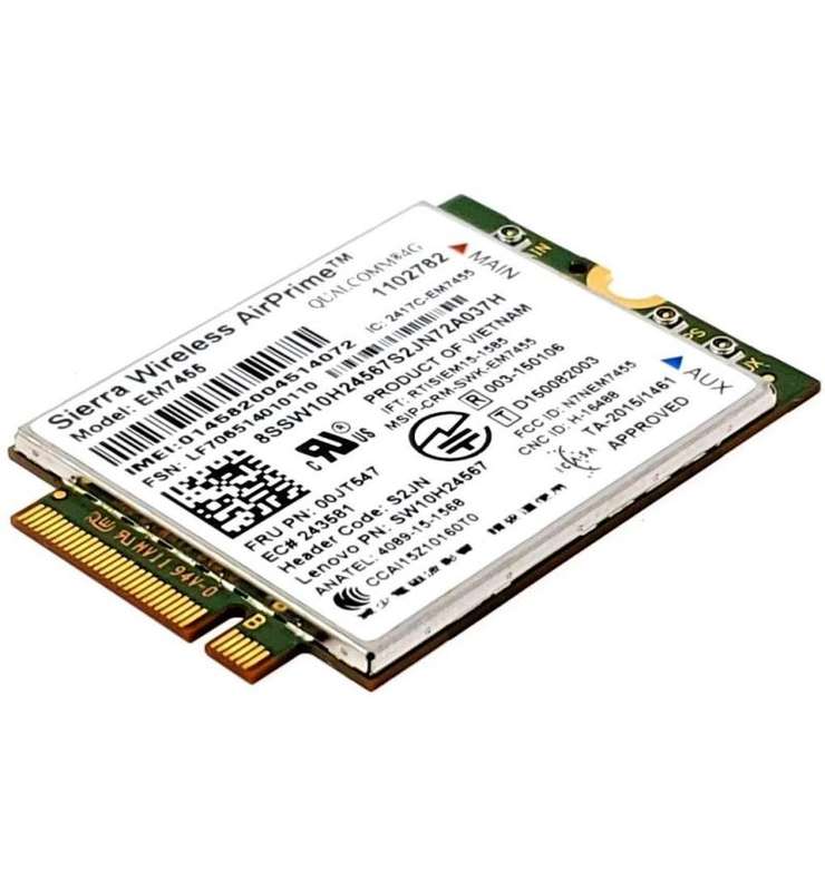 Lenovo Thinkpad EM7455 4G LTE Mobile Broadband