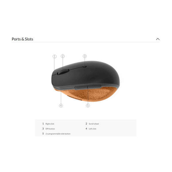Lenovo Go RF Wireless Vertical Mouse