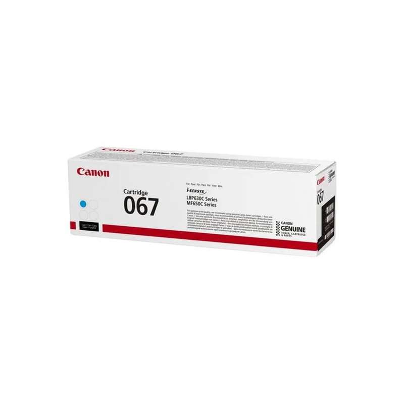 Canon Toner CRG 067 C-MF65X SERIES - YIELD 1250 Cyan