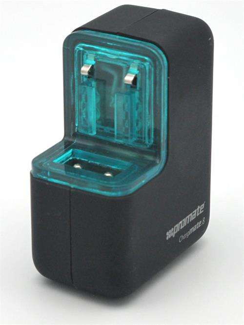 Promate chargMate 8 All in one Multi-regional USB power adapter with dual USB charing port and mo...