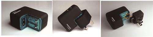 Promate chargMate 8 All in one Multi-regional USB power adapter with dual USB charing port and mo...