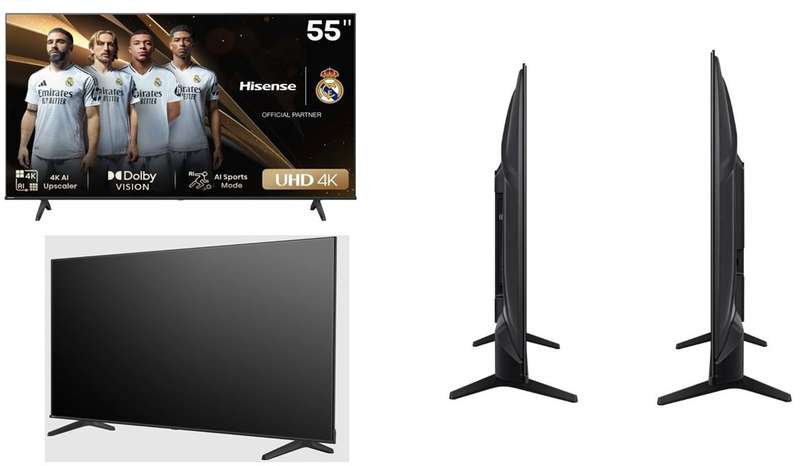 Hisense 55 inch A6N Series Direct LED UHD Smart TV -