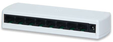 Manhattan 8-Port Fast Ethernet Switch Plastic