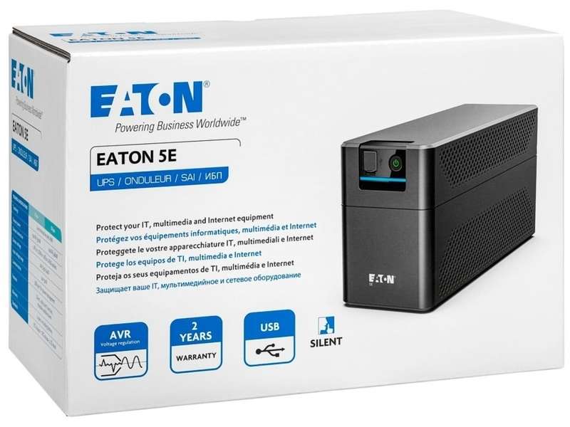 Eaton 5E Gen2 900VA 480W Modified Sine Wave Line Interactive UPS