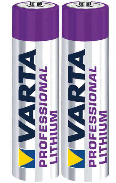 Varta Professional Lithium 1.5V AAA 1100mAh Battery - Pack of 2