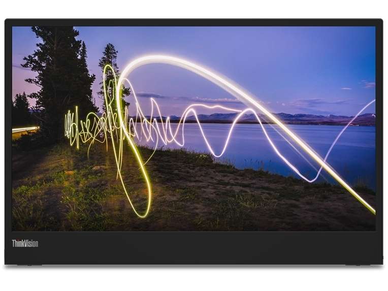 Lenovo ThinkVision M15 15.6 inch IPS Full HD 1920x1080 Monitor USB Type-C