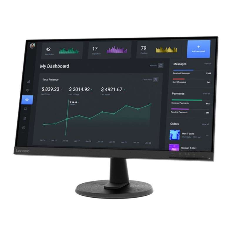 Lenovo ThinkVision C24-40 23.8-inch 1920 x 1080p FHD 16:9 75Hz 4ms AMD FreeSync WLED VA Monitor