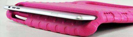 Promate Bamby.Air-Shockproof Impact resistant case with convertible stand for iPad Air-Pink