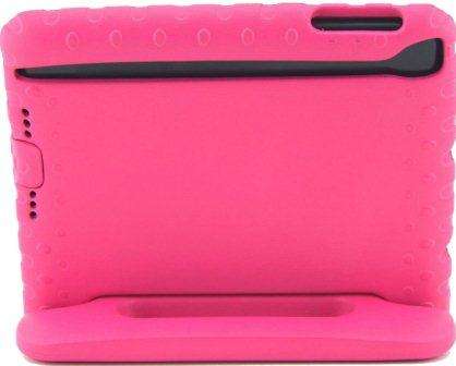 Promate Bamby.Air-Shockproof Impact resistant case with convertible stand for iPad Air-Pink
