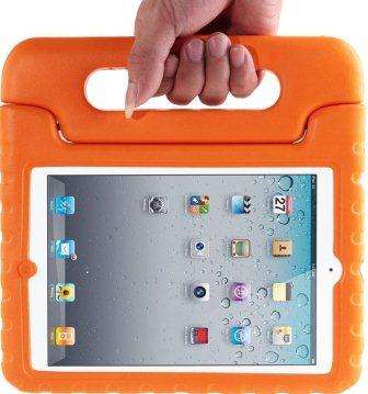 Promate Bamby.Air-Shockproof Impact resistant case with convertible stand for iPad Air-Orange