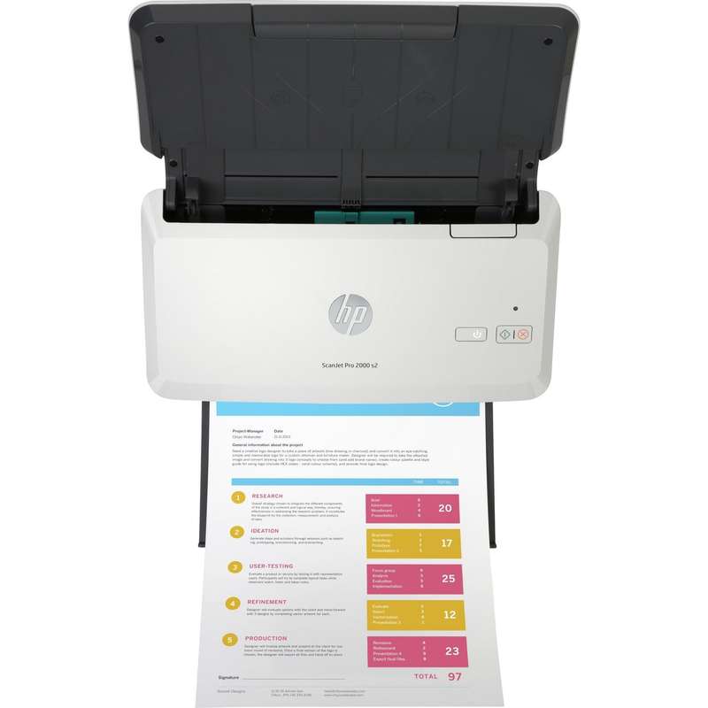 HP ScanJet Pro 2000 s2 Up to 35 ppm 600 x 600 dpi A4 Sheet-fed Scanner