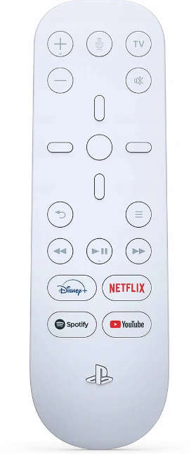PlayStation 5 Hardware - PS5 Media Remote - Glacier White