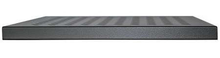 Intellinet 19 inch Fixed Shelf - 1U 550 mm Depth Black
