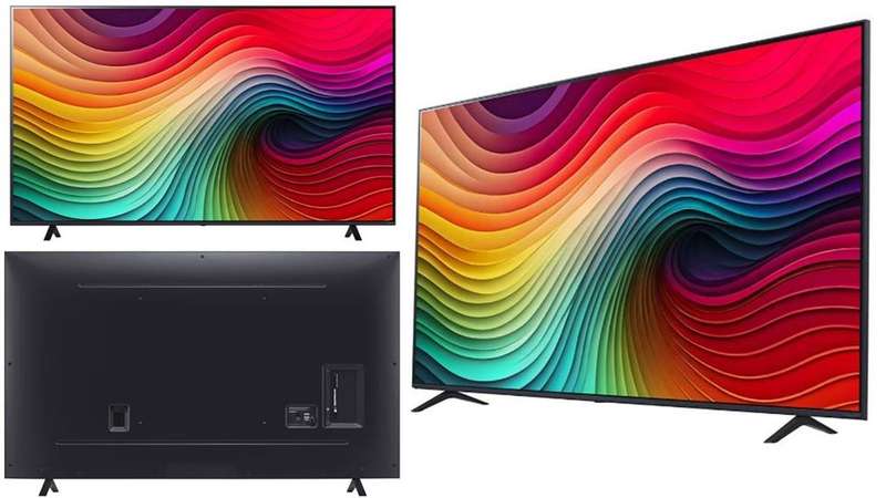 LG 75 inch NANO80 Series UHD ThinQ AI webOS Smart TV