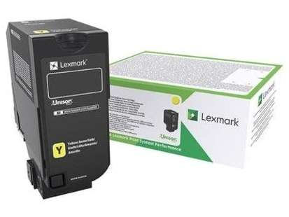 Lexmark 78C5XYE Yellow Extra High Yield Contract Toner Cartridge