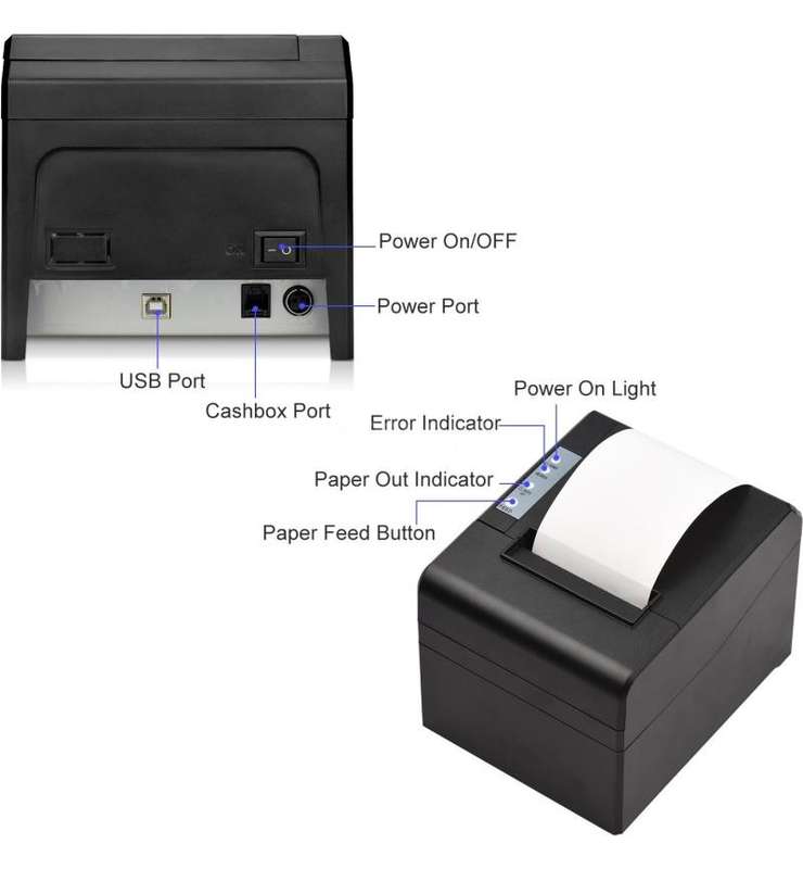 Bluetooth Thermal Receipt Printer
