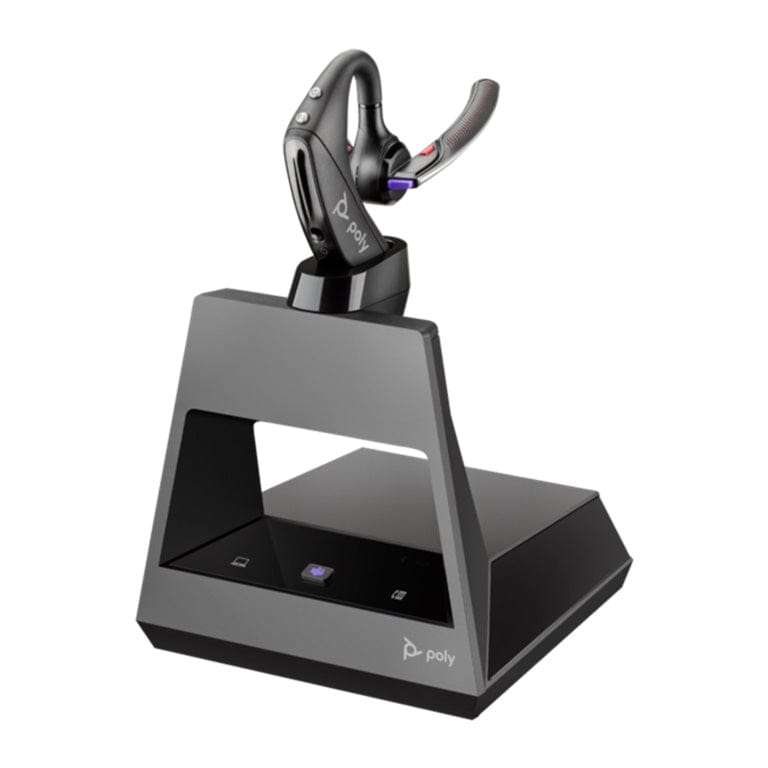 Poly Voyager 5200-M Office Wireless Headset with USB-C to Micro Cable