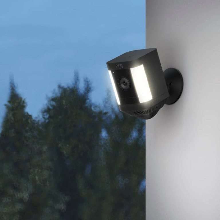 Ring Spotlight Cam Plus with Battery Black