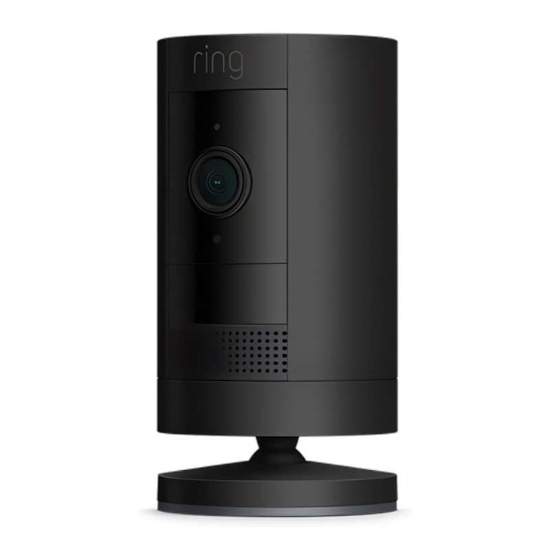 Ring Stick Up Camera with Battery Black
