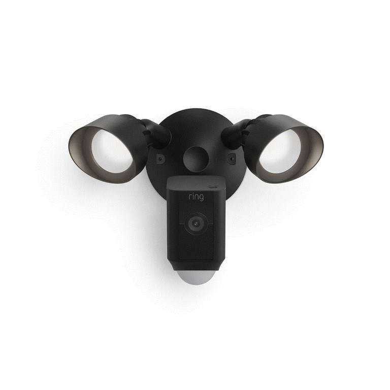 Ring Floodlight Cam Wired Plus Black