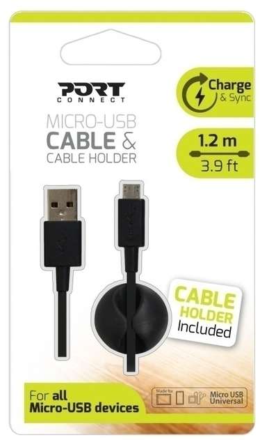 Port Micro USB 1.2m Cable
