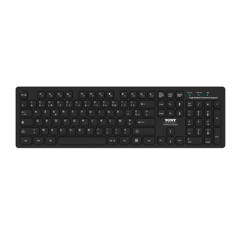 Port Connect Tough Office Wireless Keyboard-US