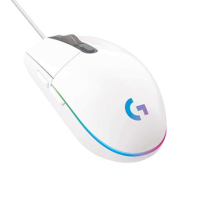 Logitech G203 Lightsync Gaming Mouse - White