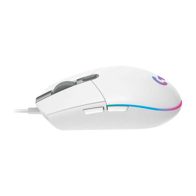 Logitech G203 Lightsync Gaming Mouse - White