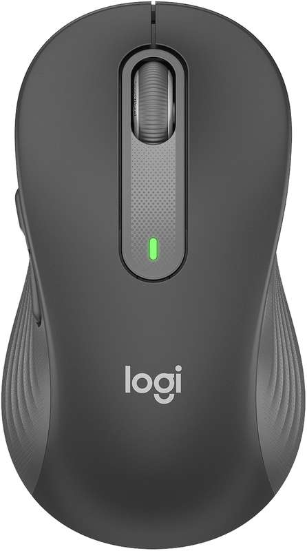 Logitech Signature M650 Wireless Mouse - Graphite - Bluetooth