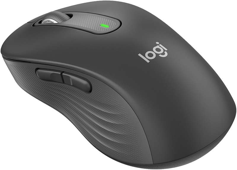 Logitech Signature M650 Wireless Mouse - Graphite - Bluetooth
