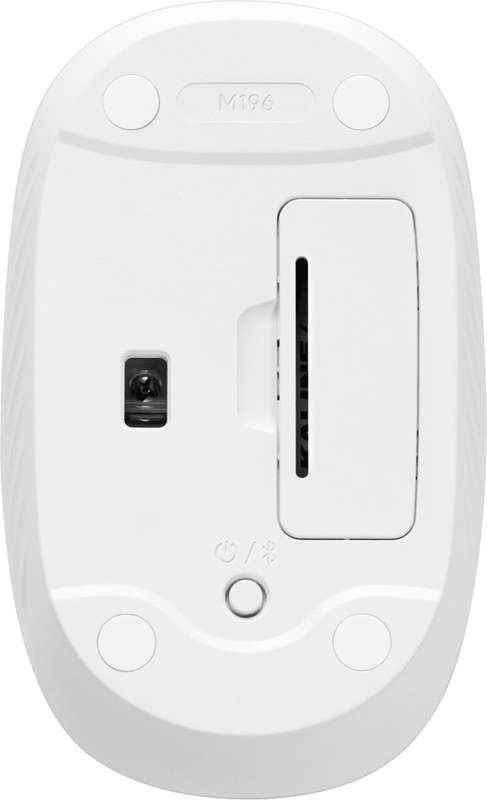 Logitech 910-007460 M196 1000 DPI Optical Off White Bluetooth Wireless Mouse