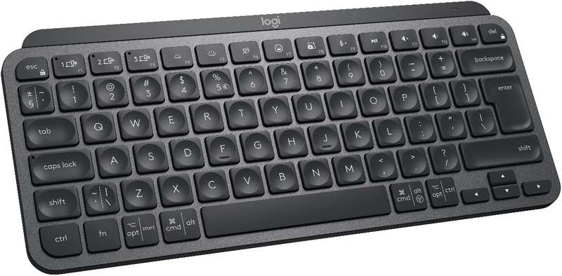 Logitech MX Keys Mini minimalist Wireless Illuminated Keyboard - Graphite