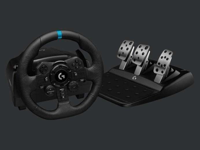 Logitech G923 TrueForce Sim Racing Wheel + Pedals (PC/PS4/PS5)