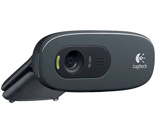 Logitech C270 HD Webcam - 3MP Still Images