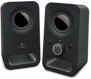 Logitech Z150 2.0 Channel 3W Portable Speakers - Black