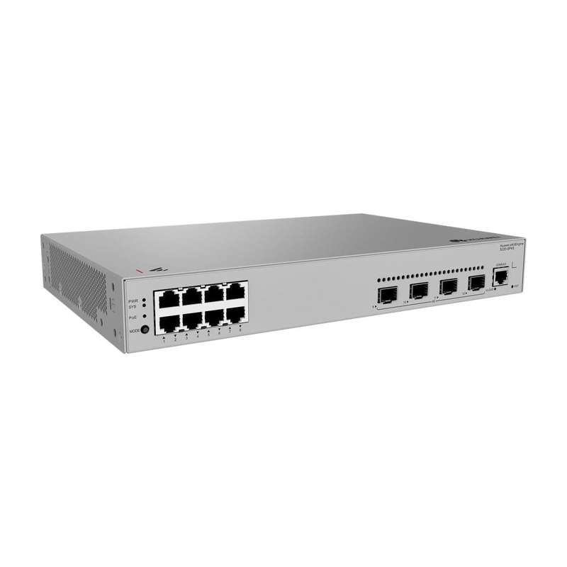 Huawei eKit S220-8P4S Layer 2 8-port 10/100/1000BASE-T 125W POE+ 4-port 1GE SFP Managed Switch