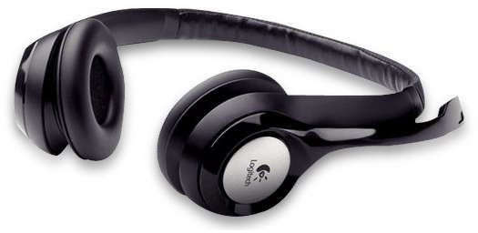 Logitech Headset H390 Black USB Stereo Internet headset