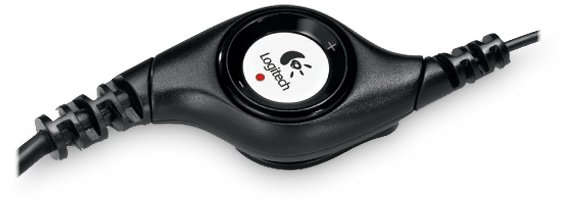 Logitech Headset H390 Black USB Stereo Internet headset