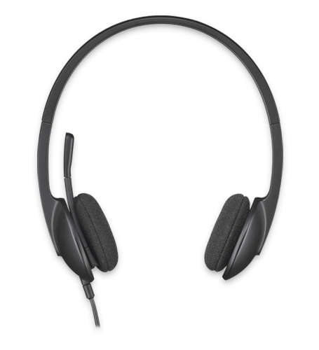 Logitech Headset H340 USB Stereo Internet headset