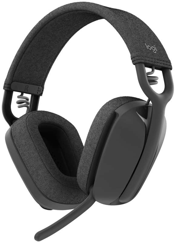 Logitech Zone Vibe 100 Wireless Headphones - Bluetooth - Black
