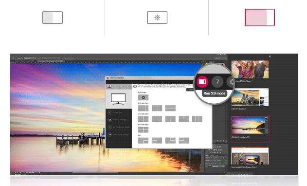 LG 26WQ500-B 25.7 inch UltraWide FHD HDR10 with AMD FreeSync IPS Monitor - 21:9 HD Format
