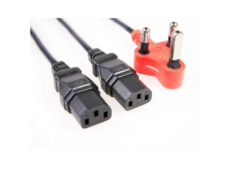 Dedicated Power Cable 2 way (2 x IEC)
