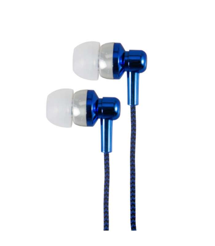 Astrum EB250 Stereo Earphone Electro Painted + In-wire mic Blue